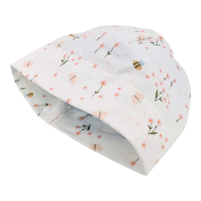 Maximo Maximo Erstlingsmütze mit UV-Schutz Blumen, Natur | mehrfarbig, – Produktbild 2 von 2