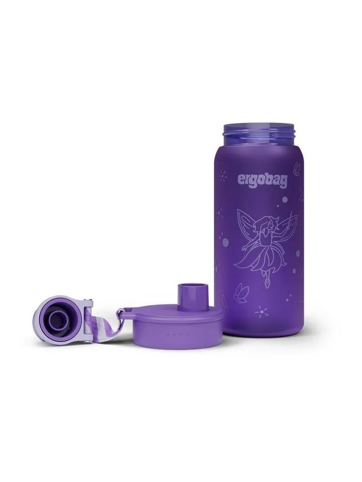 Ergobag Ergobag Trinkflasche Trinkflasche, auslaufsicher und kohlensäuregeeignet, Lila, – Produktbild 6 von 8