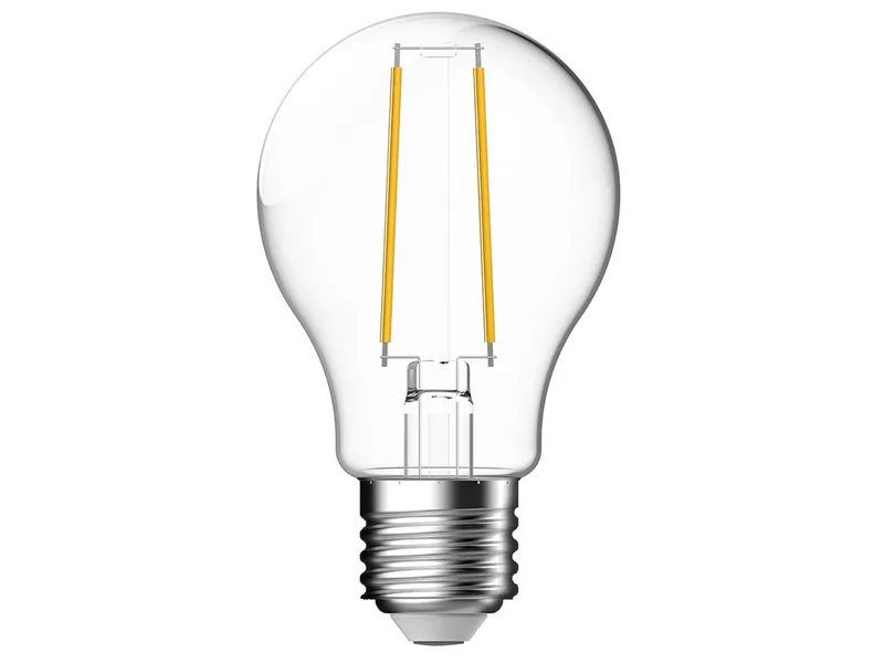 energetic LED-Lampe, A-Class, A60, 2,3W, E27, 485 lm, 2700K, klar – Produktbild 1 von 2