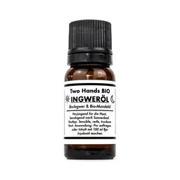Two Hands BIO Two Hands BIO Ingweröl aus fairem Bio-Ingwer & Bio-Mandelöl - 5% Extrakt - Bio Vegan – Produktbild 1 von 1