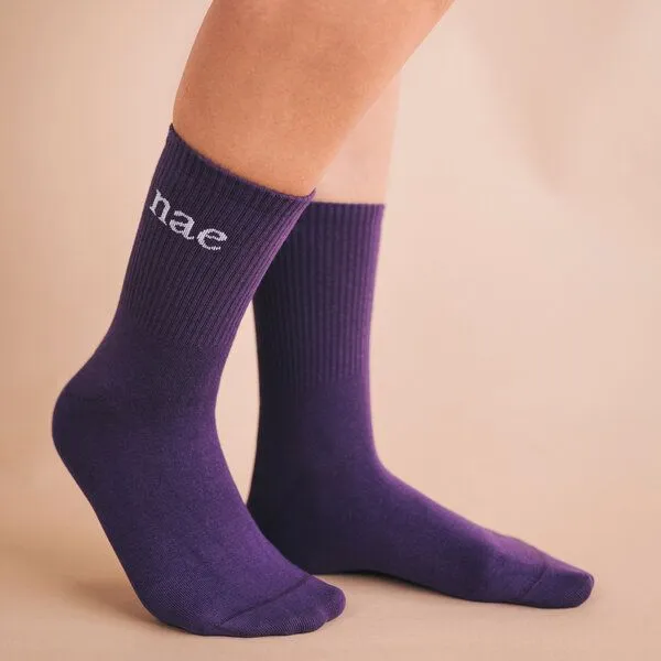 Nae Vegan Shoes Nae Vegan Shoes NAE Animal Friendly Socks - Pack 3, Orange, – Produktbild 4 von 4