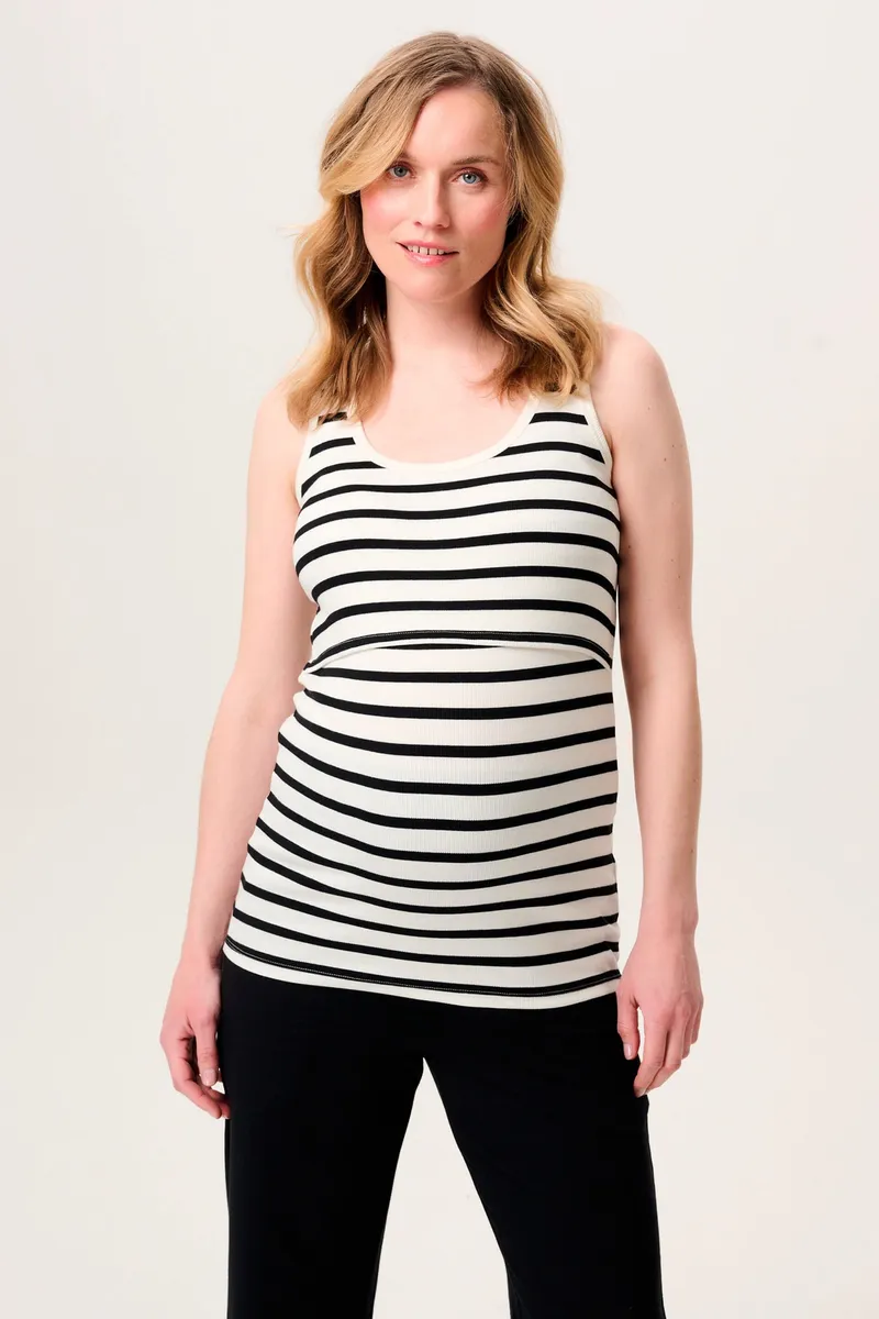 Noppies Maternity Still-Top Jamee, Beige, – Produktbild 1 von 3