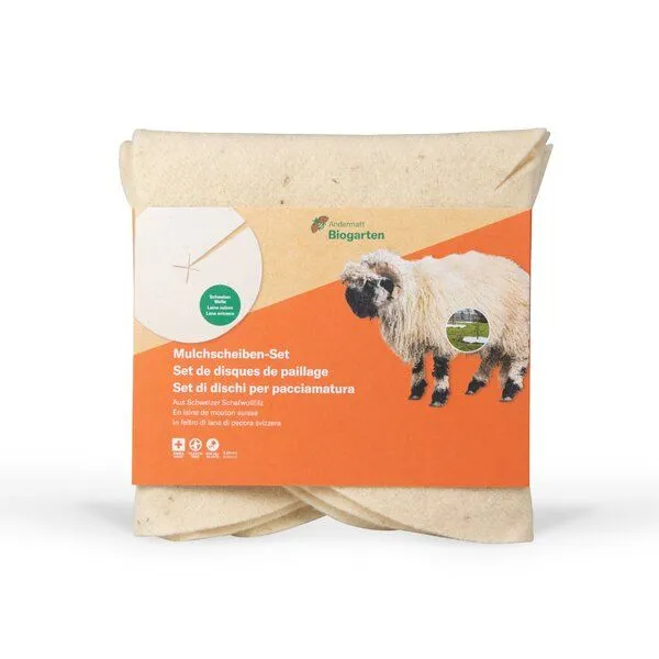 Andermatt Biogarten Andermatt Biogarten Mulchscheiben aus Schweizer Schafwolle – Produktbild 4 von 8