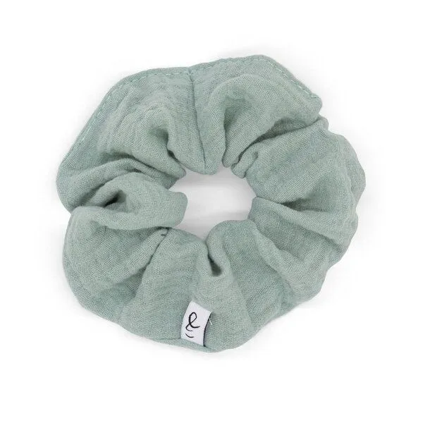Hutch&Putch Hutch&Putch Musselin-Scrunchie Erwachsene, Aquamarine, – Produktbild 1 von 1