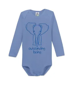 kippie kippie veganer Langarm Baby Body aus GOTS Bio-Baumwolle – Outstanding – Produktbild 1 von 1