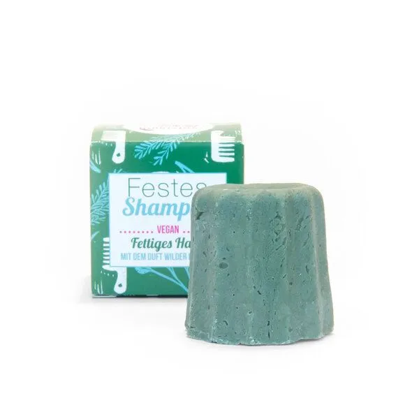 Lamazuna Lamazuna Festes Shampoo Wilder Kräuter für fettiges Haar – Produktbild 1 von 4