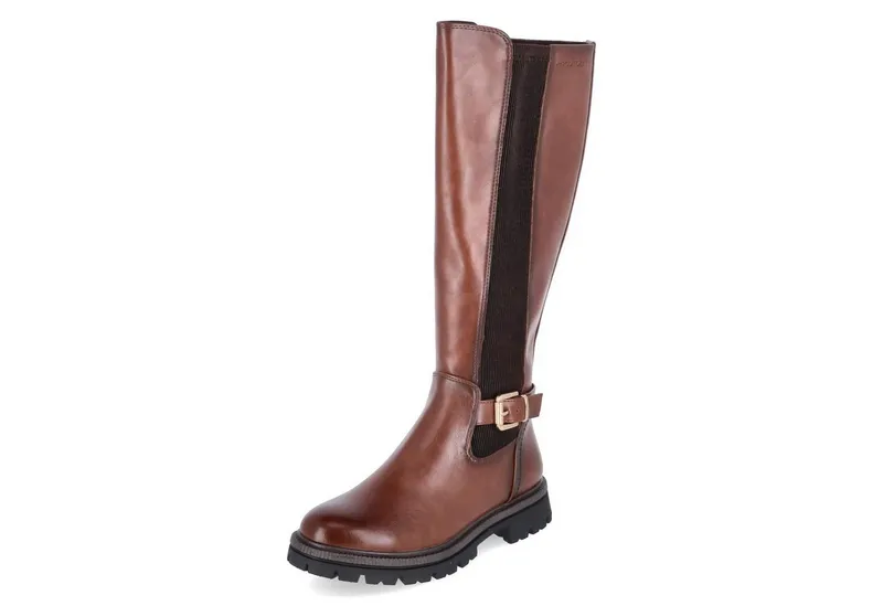 Marco Tozzi Marco Tozzi Klassische Stiefel 2-25610-47-392 Damen Textil & Syntheti Stiefel, Braun, – Produktbild 2 von 5