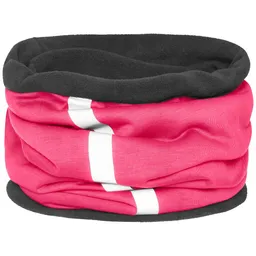 Myrtle Beach myrtle beach Winter Schlauchtuch mit reflektierendem Streifen MB7300 Einheitsgröße bright-pink/carbon – Produktbild 1 von 1