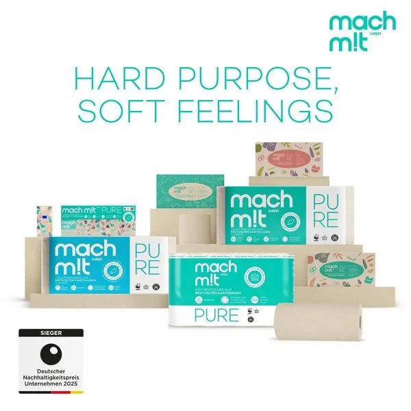 mach m!t mach m!t Taschentücher 4 -lagig - PURE – Produktbild 4 von 4