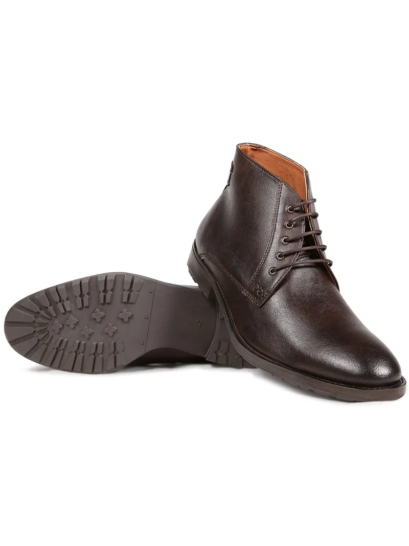 Will's Vegan Store Will's Vegan Store Herren vegan Stiefel Chukka Dunkelbraun, Braun, – Produktbild 2 von 2