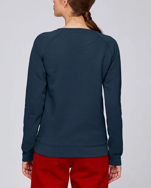 Human Family Human Family Bio Damen Sweatshirt - Everyday Equality, Navy, – Produktbild 3 von 5