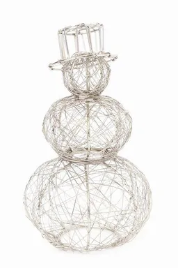 El Puente El Puente Deko-Schneemann zum Selber-Dekorieren | Fair Trade & Handmade aus Indien – Produktbild 1 von 1