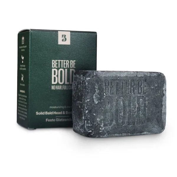 BETTER BE BOLD Better Be Bold – Feste Duschpflege für Körper & Glatze (100 g) – Produktbild 1 von 3