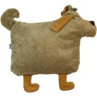 Pat und Patty Pat und Patty Kuschelkissen "Hund"/hellbraun aus 100 % Baumwolle kbA – Produktbild 1 von 1