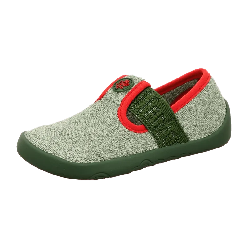 Affenzahn Affenzahn Dreamy Drache Slipper für Kinder, grün, Größe 28 EU, Grün, – Produktbild 1 von 7