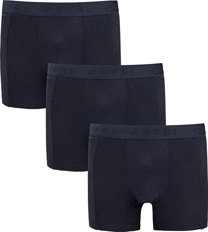 Suitable Suitable Toni Boxershorts 3er-Pack Navy, Dunkelblau, – Produktbild 2 von 5