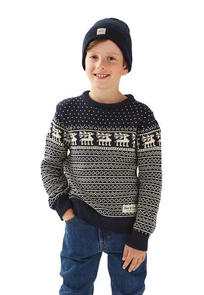 Band of Rascals Band of Rascals Reindeer Pullover, Navy, – Produktbild 1 von 4