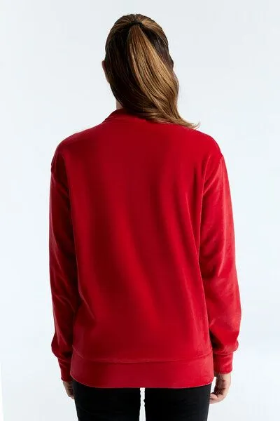 Leela Cotton Leela Cotton Unisex Jacke, Ziegelrot, – Produktbild 3 von 4