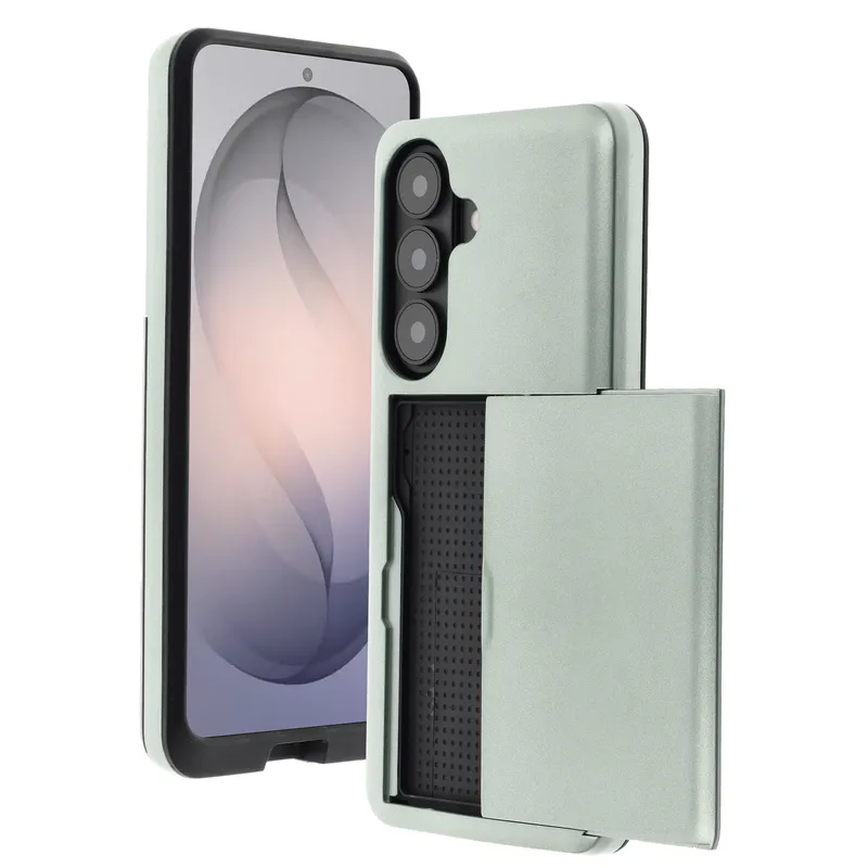 imoshion imoshion Backcover mit Kartenfach für das Samsung Galaxy S26, Grün, – Produktbild 1 von 1