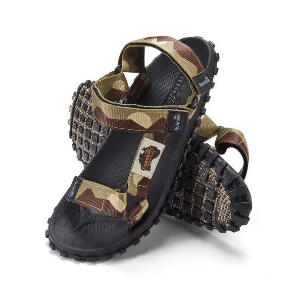 Gumbies Gumbies Scrambler - Nachhaltige Trekkingsandalen, Sand-brown, – Produktbild 1 von 5