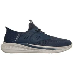 Skechers Skechers Slipper 210889 NVY Herren Textil & Synthetik blue Schnürschuh – Produktbild 1 von 1