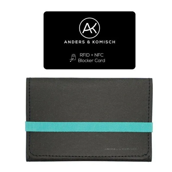 ANDERS & KOMISCH ANDERS & KOMISCH Mittelgroßes Portemonnaie mit RFID Schutz - KOMPAKT, Mint, – Produktbild 2 von 6