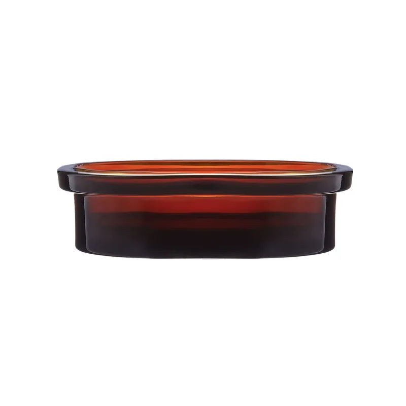 Kuishi Seifenschale aus braunem Glas – Produktbild 2 von 3