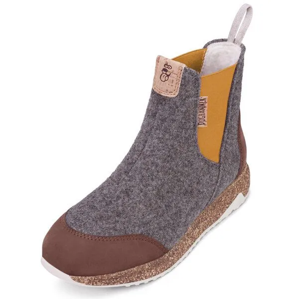 Doghammer Doghammer Chelsea Boot Damen aus kuscheliger Wolle - Arctic Wool Traveller, Gelb, – Produktbild 3 von 3