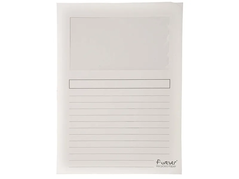 Exacompta 100 Exacompta Fenstermappen 'Forever' naturweiß – Produktbild 2 von 3