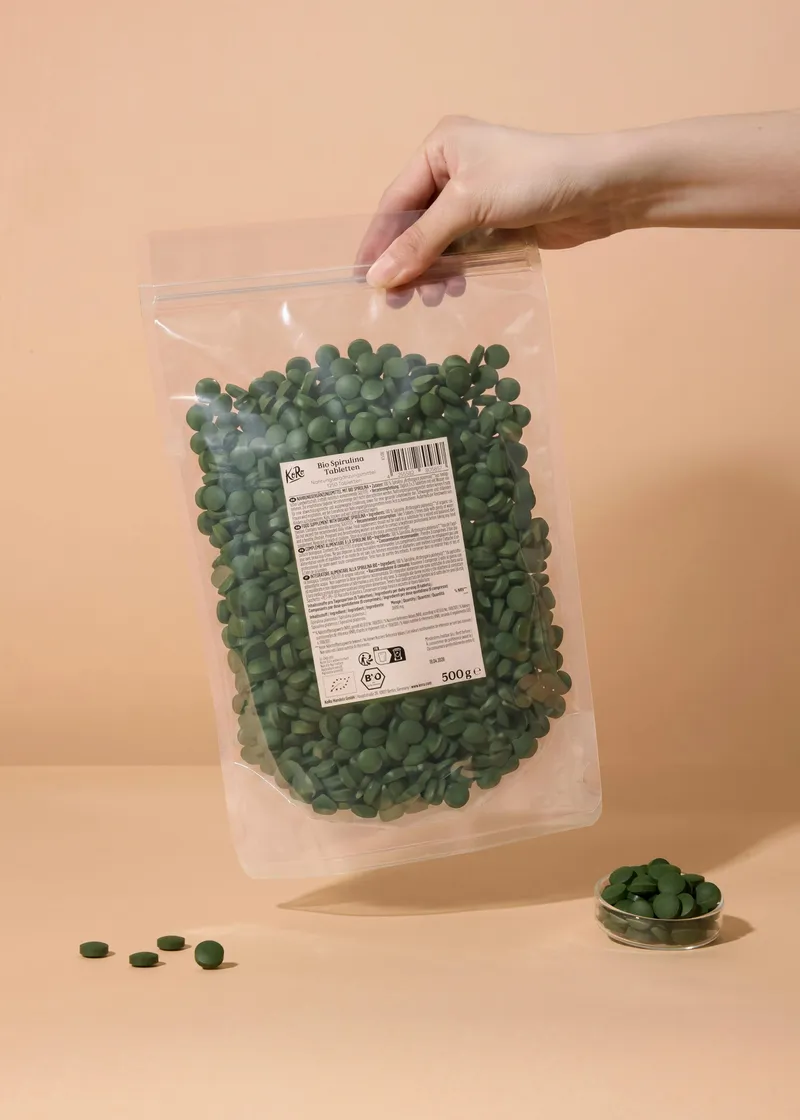 KoRo Bio Spirulina Tabletten 500 g – Produktbild 3 von 5
