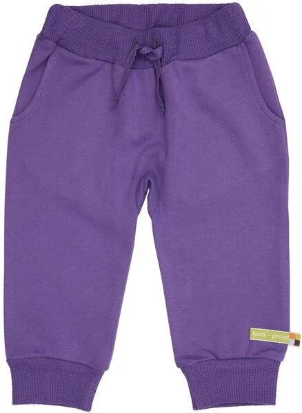 loud + proud loud + proud Baby & Kinder Sweathose, GOTS-zertifiziert, Violet(lila), – Produktbild 2 von 2
