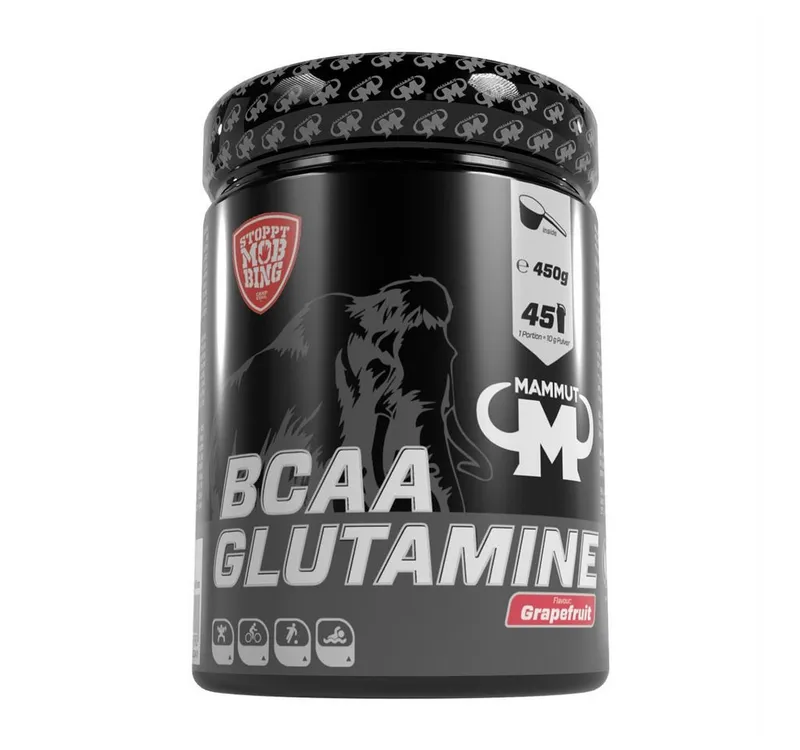 Mammut Nutrition Mammut Nutrition BCAA Glutamine Powder - Grapefruit - 450 g Dose Pulver, 450 g – Produktbild 2 von 5