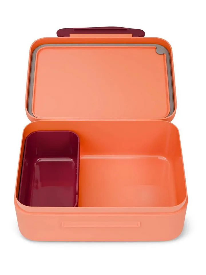 Ergobag Ergobag Lunchbox Brotdose, Kunststoff, (Brotdose, 1-tlg., 1x Brotdose), spülmaschinengeeignet bis 45 Grad, Handwäsche empfohlen, Orange, – Produktbild 3 von 4
