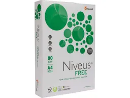 500 Blatt mondi Multifunktionales Kopierpapier "Niveus Free" DIN A4, 80 g/m² – Produktbild 1 von 1