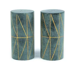 El Puente El Puente Salz- und Pfefferstreuer "Triangle", 2er-Set | Fair Trade & Handmade aus Indien – Produktbild 1 von 1