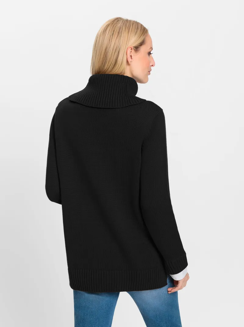 heine Rollkragenpullover schwarz, Schwarz, – Produktbild 2 von 2