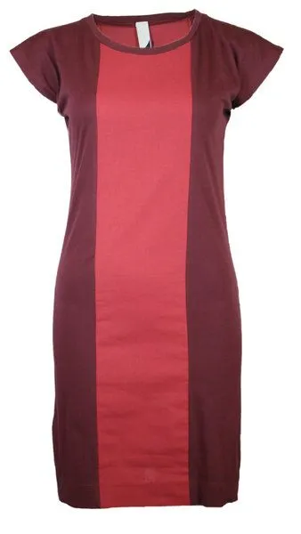 FORMAT FORMAT PLUM dress, Rot(dunkelrot), – Produktbild 2 von 4
