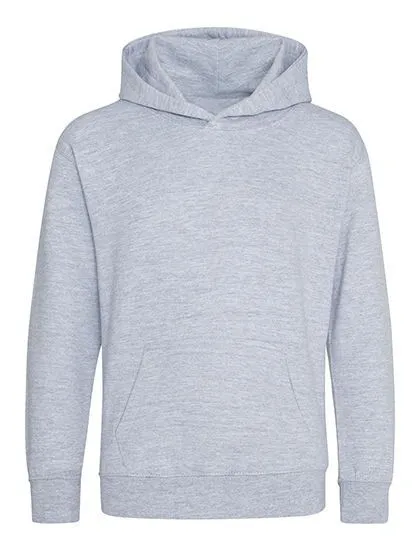 Just Hoods Just Hoods Kids´ Organic Hoodie, Heather grey, – Produktbild 2 von 3