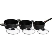 Woll Woll Topf 3er-Set “ECO Lite QXR“ mit Deckel, PFAS-frei – Produktbild 1 von 1