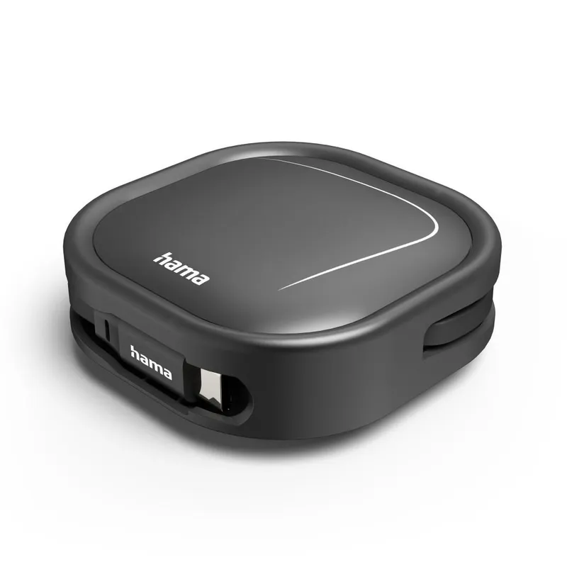 Hama Hama Ausziehbares Ladekabel, USB-C - USB-C, 60 W, 1m – Produktbild 5 von 5
