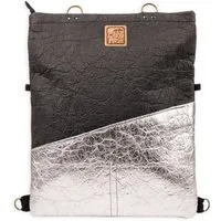 Gary Mash GARY MASH RACHEL Allrounder-Tasche aus Piñatex Ananasleder, Schwarz-silber, – Produktbild 1 von 1