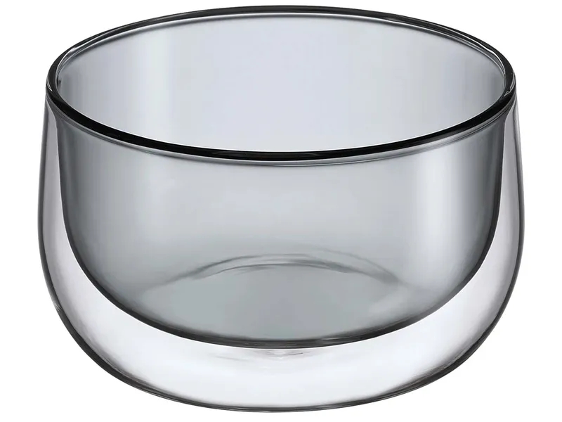 cilio cilio Doppelwandige Dessertschale "VERONICA" Borosilikatglas, H 6,5 cm, Ø 11,5 cm – Produktbild 1 von 1