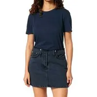 YTWOO YTWOO Bio Damen T-Shirt, enganliegend aus Bio-Baumwolle, Navyblau, – Produktbild 1 von 1