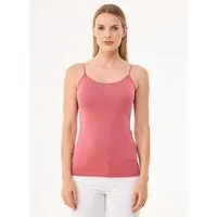 ORGANICATION ORGANICATION Spaghettiträger-Top aus TENCEL Lyocell und Bio-Baumwolle, Rose(desert rose), – Produktbild 1 von 1