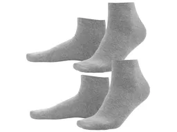 Living Crafts LIVING CRAFTS - Herren Sneaker-Socken, 2er-Pack - Grau (98% Bio-Baumwolle; 2% Elasthan), Nachhaltige Mode, Bio Bekleidung – Produktbild 1 von 1