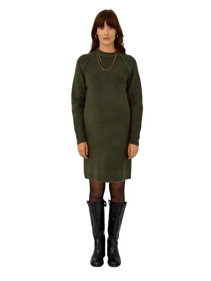 Vertbaudet Vertbaudet Umstandskleid Strickkleid, Schwangerschaft & Stillzeit, Grau, – Produktbild 3 von 4