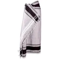 Africulture Africulture Kikoy Strandtuch, Sarong, Grau, – Produktbild 1 von 1