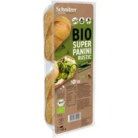 Schnitzer Schnitzer Bio-Brötchen "Super Panini Rustic", 2er-Pack, glutenfrei, 180 g – Produktbild 1 von 1