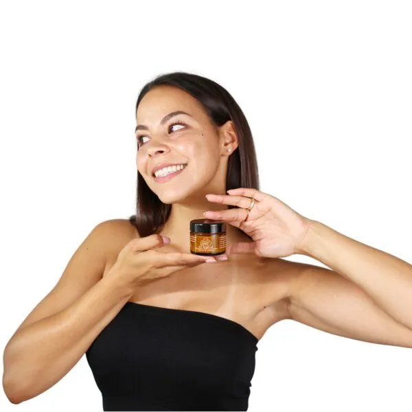 Jolie au naturel Jolie au naturel Hyaluron Anti Aging Creme Algen Creme Green tea Botox Parakresse – Produktbild 2 von 4