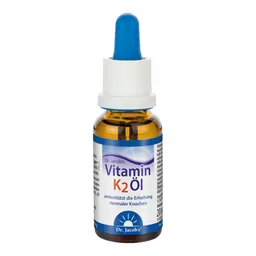Dr. Jacob's Dr. Jacob's Vitamin K2 Öl Alltrans MK7 640 Tropfen vegan – Produktbild 1 von 1